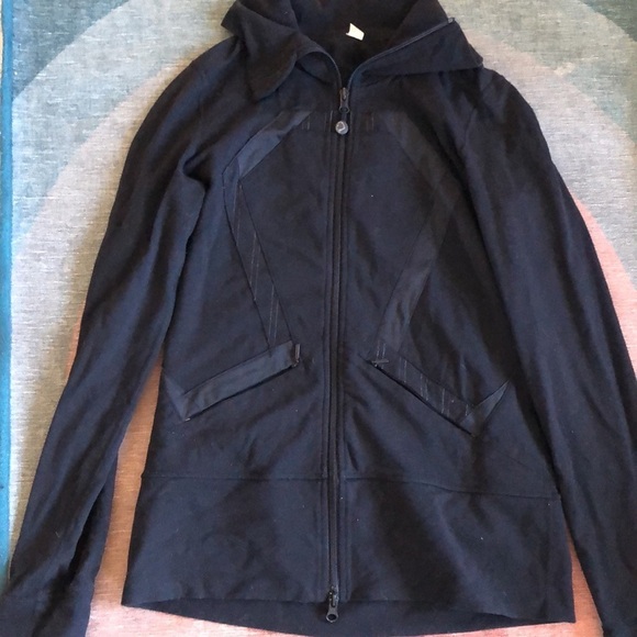 Lululemon Oragami Stride Luon Athletic Zip Up Sweatshirt - Picture 9 of 9